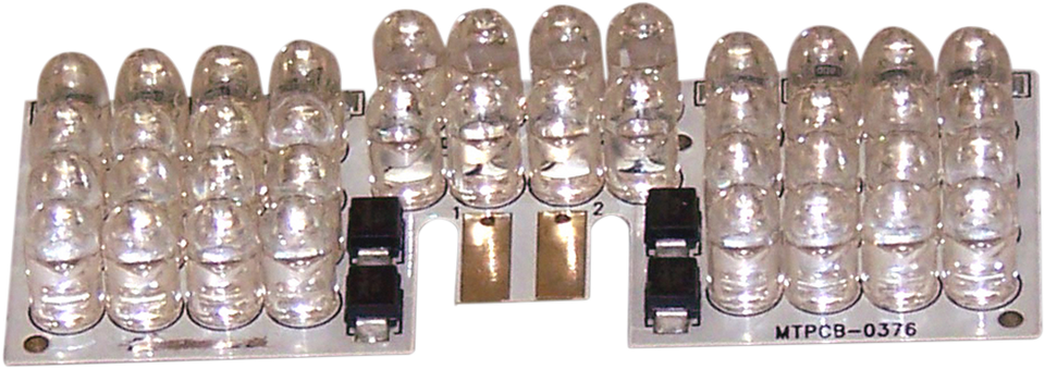 LED Fender Tip Boards - Red - Lutzka's Garage