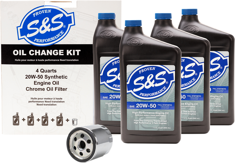 Oil Change Kit for EVO/XL