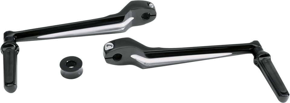 Heel/Toe Shift Lever - Contrast Cut - FLHT 84+