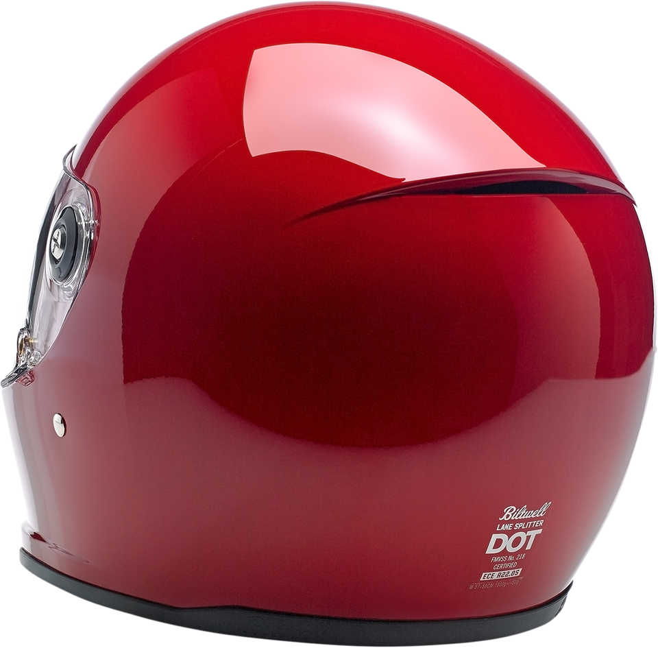 Lane Splitter Helmet - Gloss Blood Red - XS - Lutzka's Garage