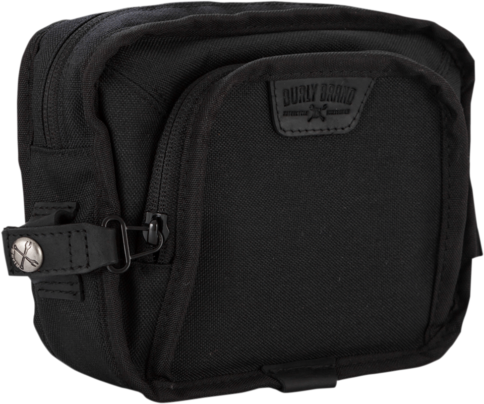 Handlebar Bag - Black - Lutzka's Garage