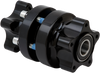 Hub - Dual Disc - Front - Black - 18+ FXFB - Lutzka's Garage