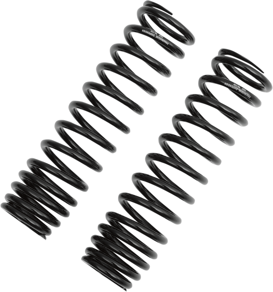 Shock Springs - 12-Series - Black - 95-140 lb/in - Lutzka's Garage