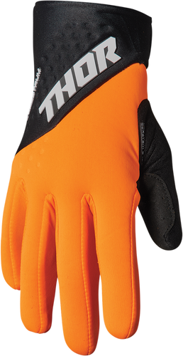 Spectrum Cold Gloves - Orange/Black - XS - Lutzka's Garage