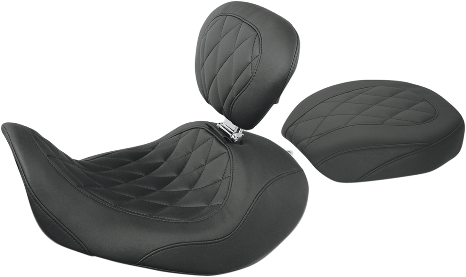 Wide Tripper Forward Solo Seat - Dyna