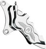 6 Piston Caliper - 11.5" - Left - Chrome - Lutzka's Garage