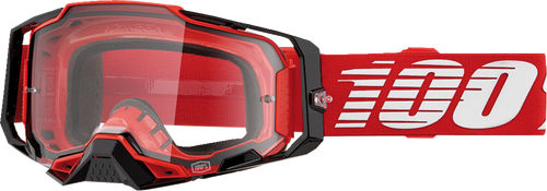 Armega Goggle - Red - Clear - Lutzka's Garage