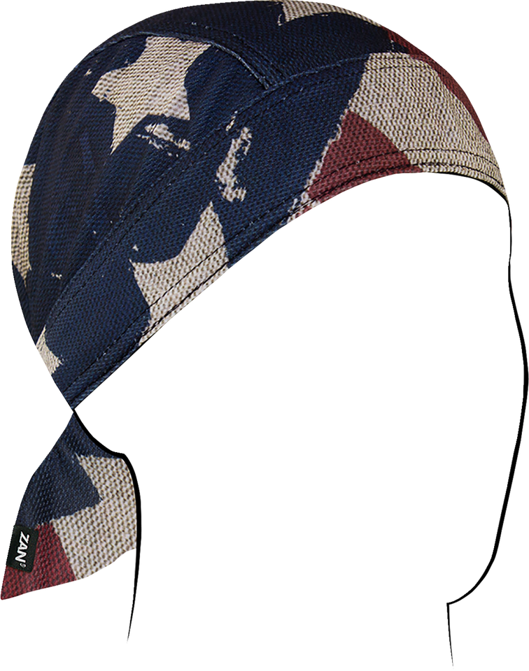 Flydanna Micro-Mesh Polyester Headwrap - Patriot