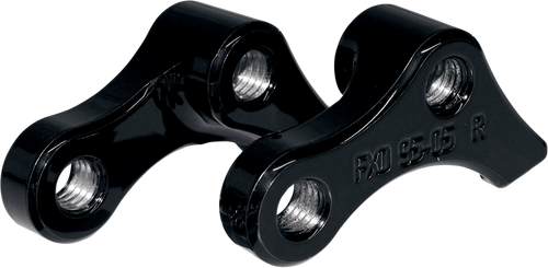 Rear Lowering Kit - Black Powder Coated - Lowers 1