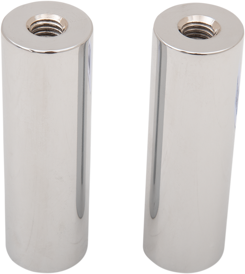 Risers - Kage Fighter - 4" - Chrome - Lutzka's Garage