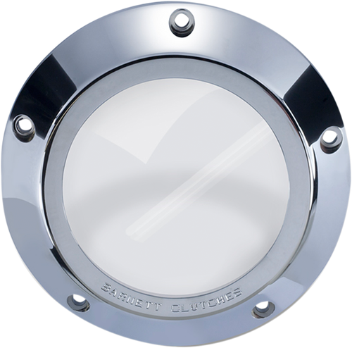 99-06 Big Twin Chrome/Clear Derby Cover