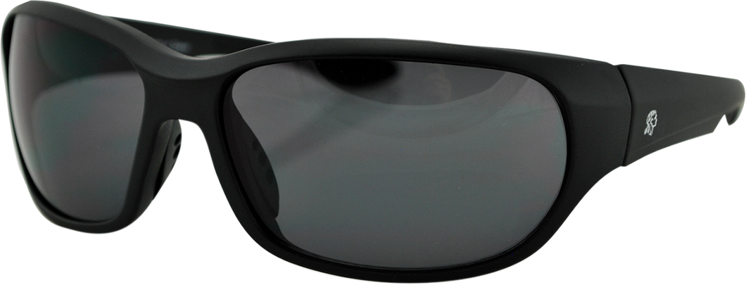 New Jersey Sunglasses - Matte Black - Smoke - Lutzka's Garage