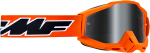 Youth PowerBomb Goggles - Rocket - Orange - Silver Mirror - Lutzka's Garage