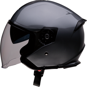 Road Maxx Helmet - Dark Silver - Medium - Lutzka's Garage