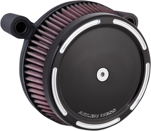 Slot-Track Synthetic Stage-1 Air Cleaner - Black - Twin Cam - Lutzka's Garage