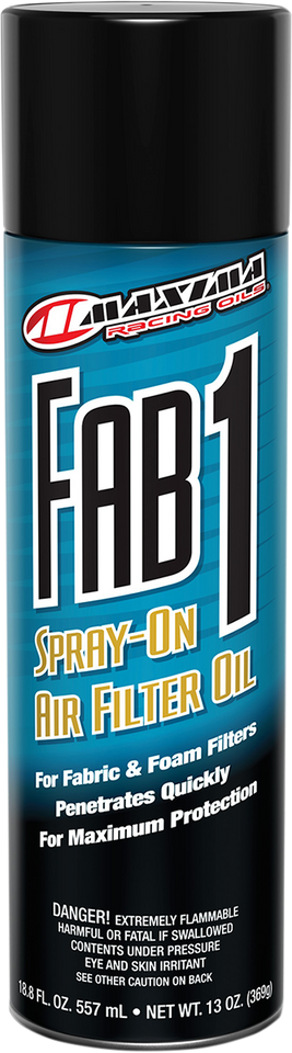 Fab1 Filter Oil - 13 oz. net wt. - Aerosol