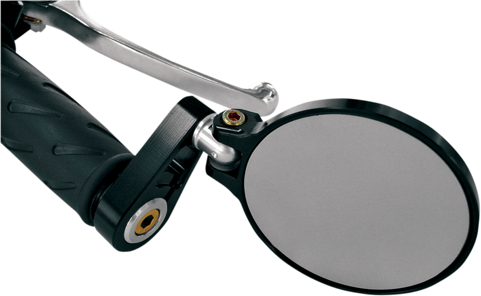 Folding Bar-End Mirror - 3-1/4" - Black - Lutzka's Garage