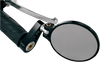 Folding Bar-End Mirror - 3-1/4" - Black - Lutzka's Garage