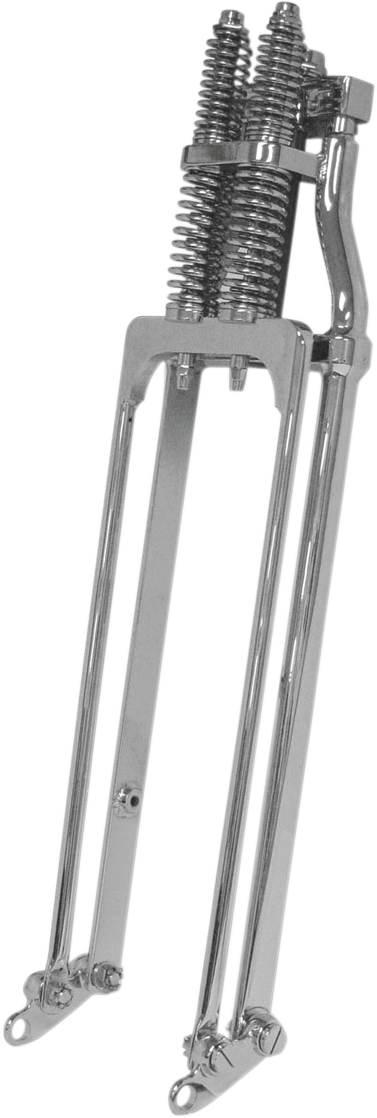 Springer Forks - Chrome - Standard Length - Lutzka's Garage