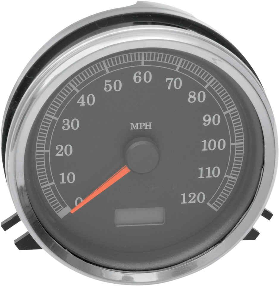 Electronic MPH Speedometer - Black Face - Lutzka's Garage
