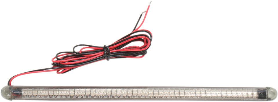 TruFLEX® LED Strip - 6.3" - Red/Smoke - Lutzka's Garage