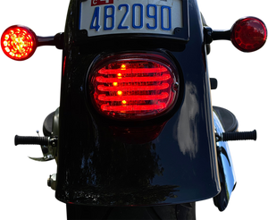 Taillight/Turn Signal -  Top Window - Red Lens - Lutzka's Garage