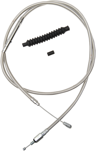 Clutch Cable - Mini Ape Hanger Handlebars - Stainless Steel - Lutzka's Garage