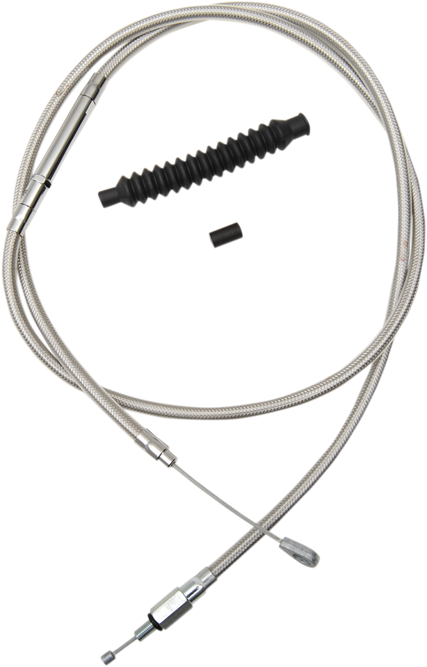 Clutch Cable - Mini Ape Hanger Handlebars - Stainless Steel - Lutzka's Garage
