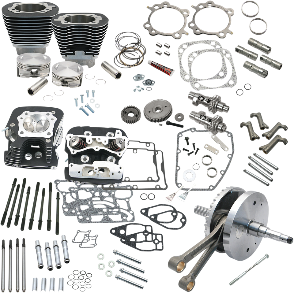 124" Hot Set Up Engine Performance Kit - Black - Lutzka's Garage