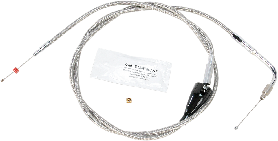 Idle Cable - Cruise - +12" - Stainless Steel - Lutzka's Garage