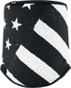 SportFlex™ Neck Gaiter - Black & White Flag