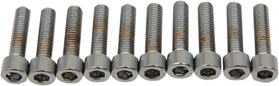 Bolts - Socket-Head - Knurled - 10-32 x 1/2"