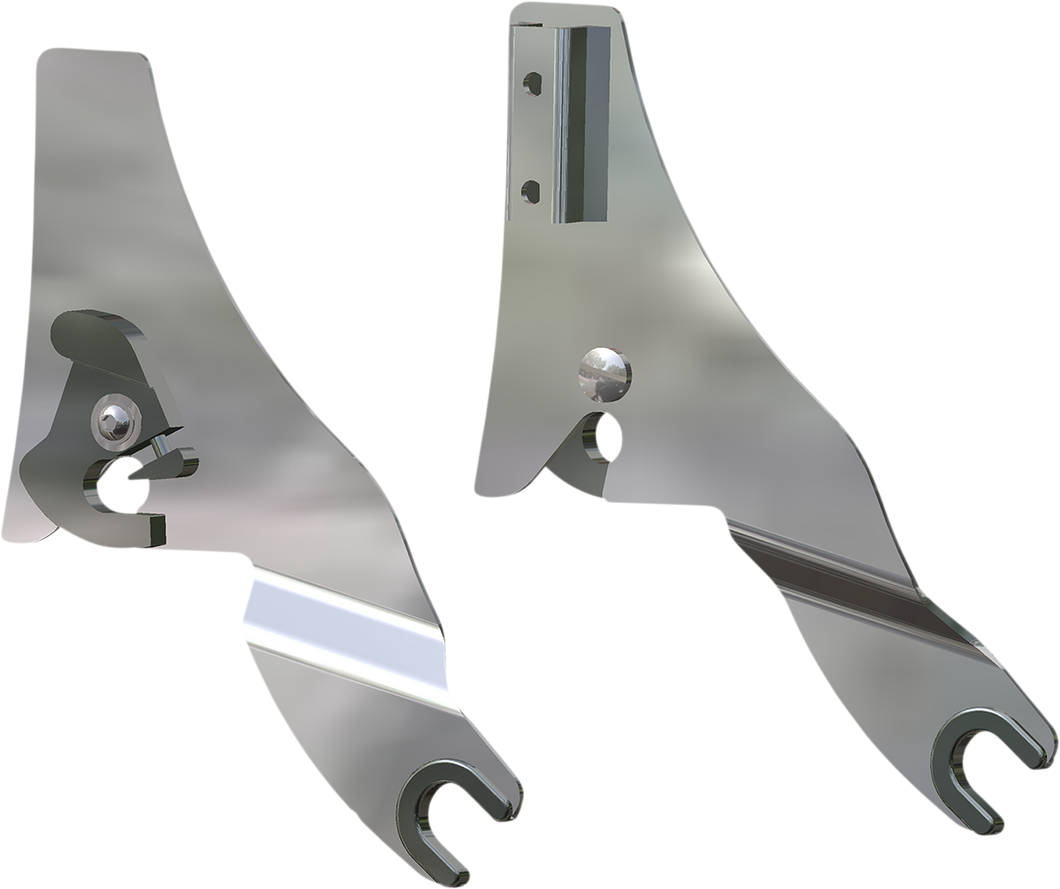 Quick Release Side Plate - Chrome - Lutzka's Garage