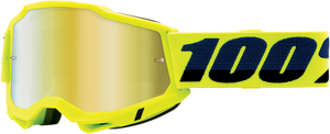Accuri 2 Goggles - Fluo Yellow - Gold Mirror - Lutzka's Garage