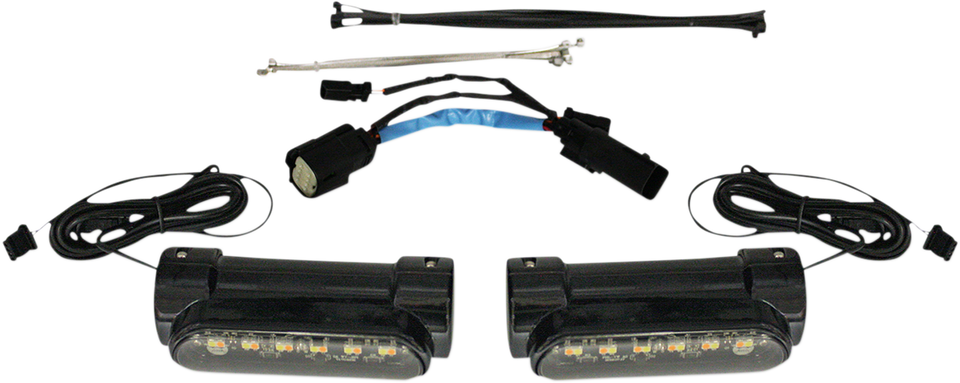 Engine Guard Light - 09-13 CVO - Black - Lutzka's Garage