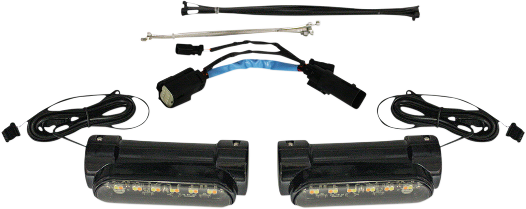 Engine Guard Light - 09-13 CVO - Black - Lutzka's Garage