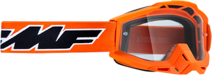 PowerBomb Goggles - Rocket - Orange - Clear - Lutzka's Garage