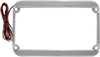 License Plate Frame - Lighted - Chrome - Lutzka's Garage