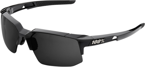Speedcoupe Sunglasses - Black - Gray Polarized - Lutzka's Garage