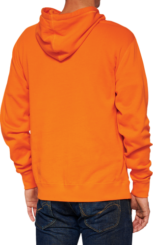 Hoodie Icon - Orange - Small - Lutzka's Garage