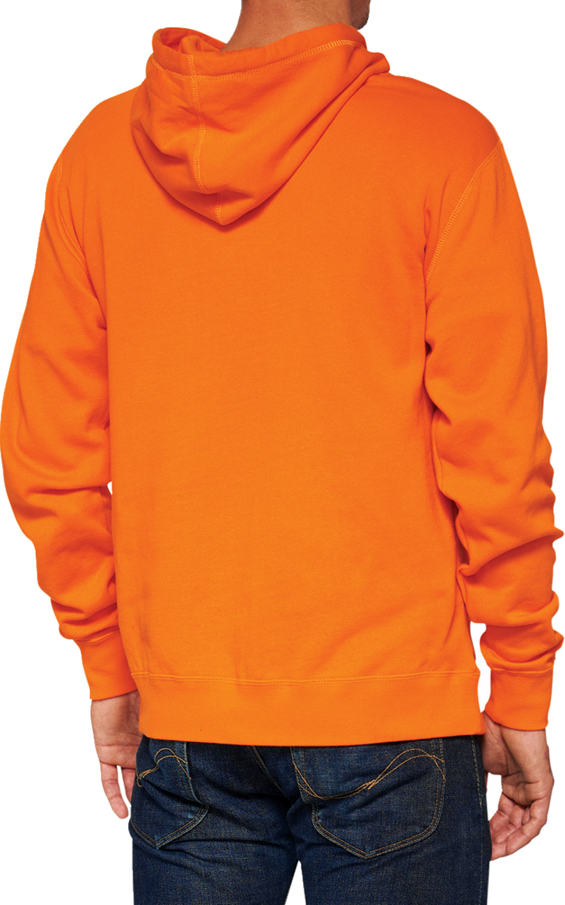 Hoodie Icon - Orange - Small - Lutzka's Garage