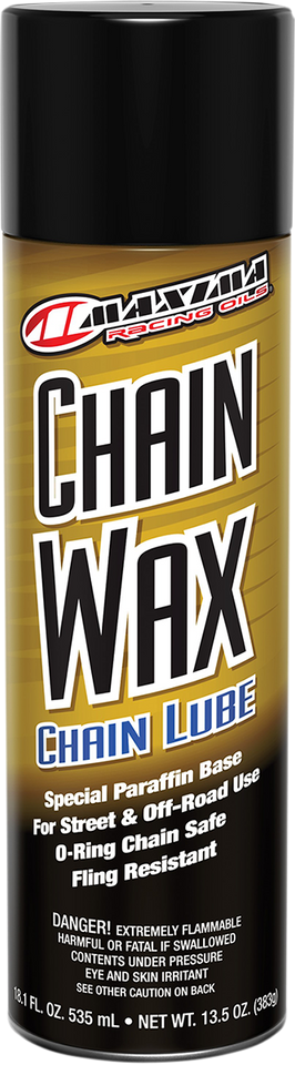 Chain Wax Lube - 13.5 oz. net wt. - Aerosol
