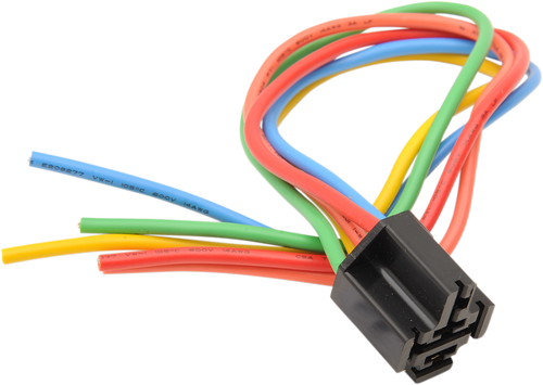 Relay Socket Assembly - Colored Wires