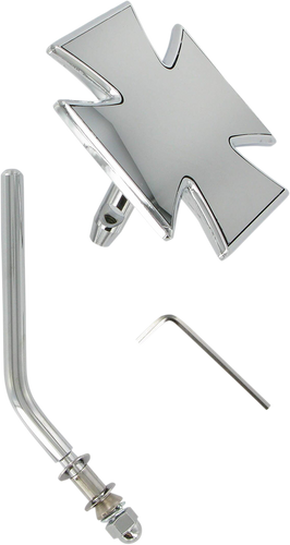 Maltese Mirror - Round Stem