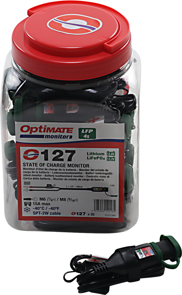 Cord with Tester Lithium Jar/20