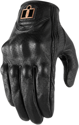 Pursuit™ Classic Perforated Gloves - Black - Small - Lutzka's Garage