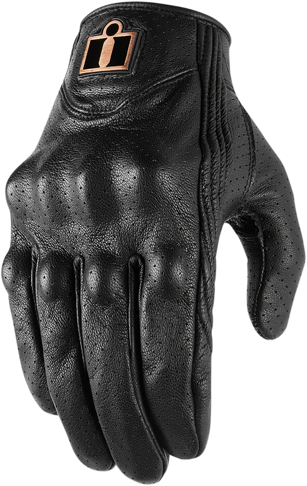 Pursuit™ Classic Perforated Gloves - Black - Small - Lutzka's Garage