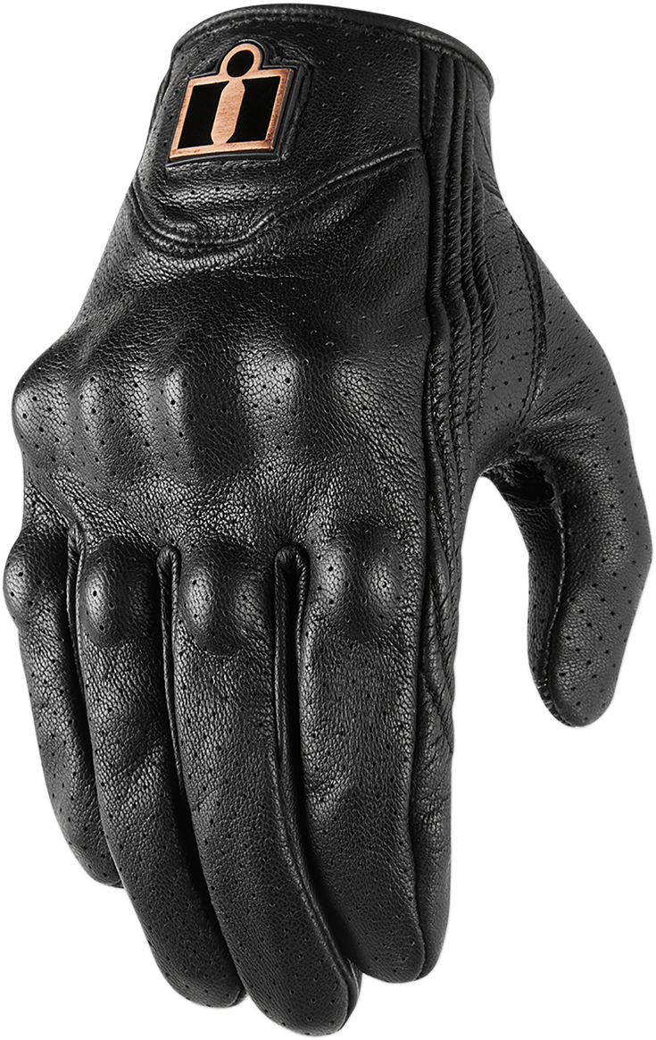 Pursuit™ Classic Perforated Gloves - Black - Small - Lutzka's Garage
