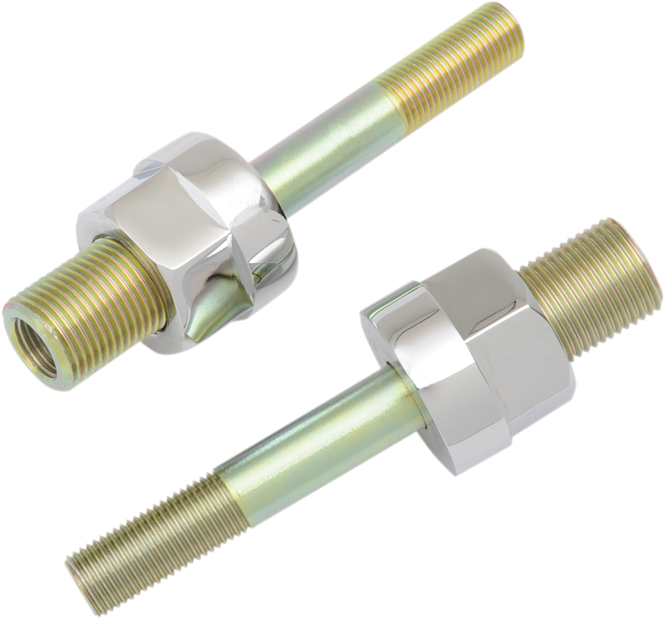 Adjustable Shock Lowering Kit - Chrome/Gold Anodized Finish - Lowers 0"- 1.25" - Lutzka's Garage