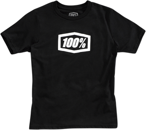 Youth Icon T-Shirt - Black - Small - Lutzka's Garage
